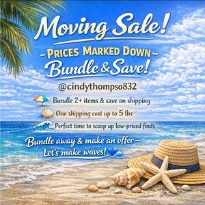 Moving sale!